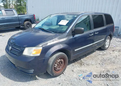 2008 Dodge Grand Caravan Se z USA, uszkodzony, nr VIN 2D8HN44H48R761256